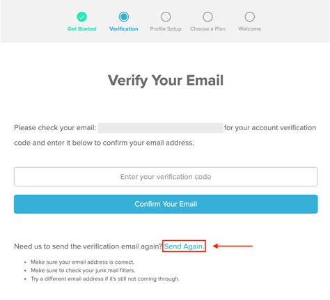 verify email address org.
